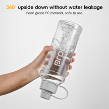 Load image into Gallery viewer, 1000ML Leak-Proof Plastic Water Bottle Large Capacity Sports Water Bottle Non-Toxic Odorless Perfect for Hot/Cold Drinks Easy Grip for School Office Camping Gym

