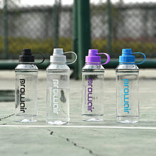 Load image into Gallery viewer, 1000ML Leak-Proof Plastic Water Bottle Large Capacity Sports Water Bottle Non-Toxic Odorless Perfect for Hot/Cold Drinks Easy Grip for School Office Camping Gym
