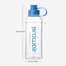 Load image into Gallery viewer, 1000ML Leak-Proof Plastic Water Bottle Large Capacity Sports Water Bottle Non-Toxic Odorless Perfect for Hot/Cold Drinks Easy Grip for School Office Camping Gym
