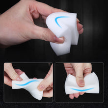 Load image into Gallery viewer, 20/56/100PCS Multipurpose Magic Cleaning Sponge Non-Toxic Nano Technology Reusable Powerful Stain Remover Safe for Kids No Chemical Kitchen Bathroom
