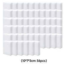 Load image into Gallery viewer, 20/56/100PCS Multipurpose Magic Cleaning Sponge Non-Toxic Nano Technology Reusable Powerful Stain Remover Safe for Kids No Chemical Kitchen Bathroom
