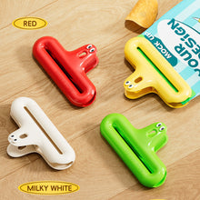 Load image into Gallery viewer, Cute Food Bag Clips Sealing Clip Originality Novelty Food Bag Sealer Humidity-Proof Pantry Organization Gift Funny Kitchen Accessories for Kids
