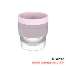Load image into Gallery viewer, Professional Whiskey Ice Ball Maker Bar Accessories Ice Ball Mold Premium Silicone Ice Cube Mold Space-Saving for Home Bar Non-Toxic for Freezer
