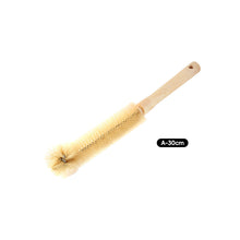 Load image into Gallery viewer, Cup Brush Long Wooden Handle Bottle Brush Nylon Cleaning Brushes Infant Feeding Bottles Cleaner Kitchen Artifact Cleaning Tools
