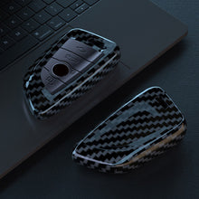 Load image into Gallery viewer, Carbon Fiber Car Key Case ABS Cover Protected Fob For BMW X1 X3 X5 X6 X7 F30 F34 F10 F20 G20 G30 G01 G02 G05 F15 F16 1 2 3 5 7 8 Series G11 G32 530 320li

