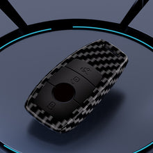 Load image into Gallery viewer, Carbon Fiber Car Key Case Cover ABS Protected Fob For Mercedes Benz A C E S G GLS CLA Class W213 W177 W205 W222 X167 W176 AMG
