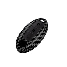 Load image into Gallery viewer, ABS Carbon Fiber Car Key Case Cover For Nissan Qashqai X-Trail T32 T31 Juke J10 J11 Kicks Tiida Pathfinder Note Infiniti

