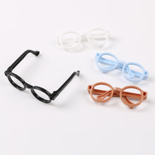 Load image into Gallery viewer, For Labubu Glasses 6.5cm Cute Plastic Glasses for 17cm Labubu Macaron Dolls Toy Glasses Accessories
