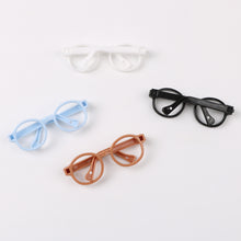 Load image into Gallery viewer, For Labubu Glasses 6.5cm Cute Plastic Glasses for 17cm Labubu Macaron Dolls Toy Glasses Accessories
