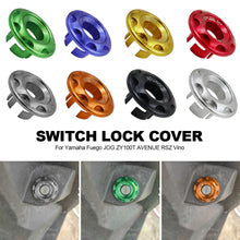 Load image into Gallery viewer, Aluminum Alloy Motorcycle Ignition Switch Cover Key Switch Protector Ring For Yamaha Fuego JOG ZY100T AVENUE RSZ Vino
