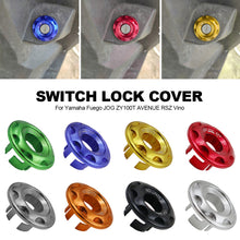 Load image into Gallery viewer, Aluminum Alloy Motorcycle Ignition Switch Cover Key Switch Protector Ring For Yamaha Fuego JOG ZY100T AVENUE RSZ Vino
