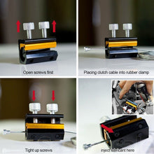 Load image into Gallery viewer, Motorcycle Throttle Clutch Brake Cable Tool Lubrication Wire Oiler Brake ATV Aluminium Cable Lube Tool Motorbike Brakes Part
