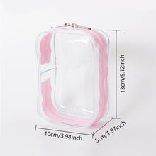 Load image into Gallery viewer, For 17cm Labubu V2 V3 15cm Cotton Doll Outfit Crossbody Pain Bag PVC Storage Bag Dolls Display Bag

