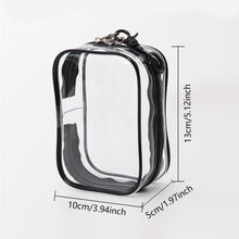 Load image into Gallery viewer, For 17cm Labubu V2 V3 15cm Cotton Doll Outfit Crossbody Pain Bag PVC Storage Bag Dolls Display Bag
