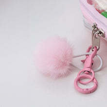 Load image into Gallery viewer, For 17cm Labubu V2 V3 15cm Cotton Doll Outfit Crossbody Pain Bag PVC Storage Bag Dolls Display Bag
