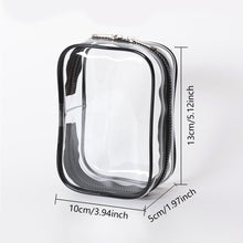 Load image into Gallery viewer, For 17cm Labubu V2 V3 15cm Cotton Doll Outfit Crossbody Pain Bag PVC Storage Bag Dolls Display Bag
