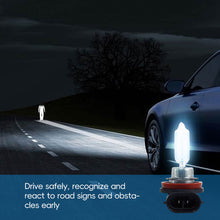 Load image into Gallery viewer, 12V 55/100W H11 Automotive Halogen Light Ultra-Bright White Fog Light Automotive Accessory
