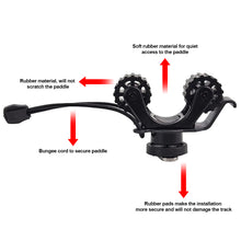 Load image into Gallery viewer, Kayak Paddle Holder Kayak Track Mount for Holding Standard Paddle Oar Holder Kayak Rail For Fishing Rod Accessories ﻿
