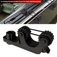 Load image into Gallery viewer, Kayak Paddle Holder Extend Kayak Track Mount for Holding Standard Paddle Kayak Oar Holder Rail Accessories ﻿
