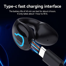 Load image into Gallery viewer, 1PC 5.4 Single-Ear Bluetooth Headphones True Wireless Ear-Clip Semi-In-Ear Headphones For Sports Business
