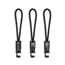 Load image into Gallery viewer, 1PC Multi-Functional Aluminum Alloy Hook Piston-Type Press Opening Clip Portable Wind Rope Hook
