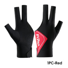 Load image into Gallery viewer, 1PC Professional High-Elasticity Billiards Gloves For Left Hand Anti-Slip Breathable Three-Finger Snooker Gloves Billiards Accessories
