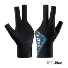 Load image into Gallery viewer, 1PC Professional High-Elasticity Billiards Gloves For Left Hand Anti-Slip Breathable Three-Finger Snooker Gloves Billiards Accessories
