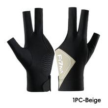 Load image into Gallery viewer, 1PC Professional High-Elasticity Billiards Gloves For Left Hand Anti-Slip Breathable Three-Finger Snooker Gloves Billiards Accessories
