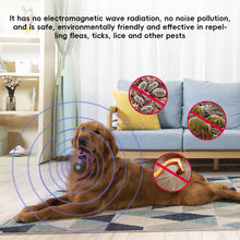 Load image into Gallery viewer, 1PC Pet Ultrasonic Insect Repellent Portable Electronic Flea Tick Insect Louse Repellent USB Charging
