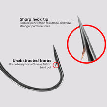 Load image into Gallery viewer, 5PCS 5/7/10G Ned Rig Offset Shank EWG Hook Used With Lure Soft Bait For Black Bass Weedless Swimbait Jig Head

