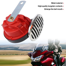 Load image into Gallery viewer, 12V 300DB Motorcycle Super Train Horn For Car-boat Automotive Loudspeaker Car Speaker Sound
