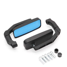 Load image into Gallery viewer, Pair Adjustable Motorcycle Side Mirror Anti-Glare Rearview Mirror With 8mm/ 10mm Threads For Honda Kawasaki Suzuki
