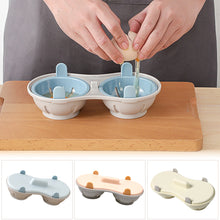 Load image into Gallery viewer, Steamer Manual Household Kitchen Microwave Oven Egg Cooker Microwave Oven Egg Cooking Box
