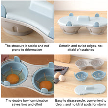 Load image into Gallery viewer, Steamer Manual Household Kitchen Microwave Oven Egg Cooker Microwave Oven Egg Cooking Box
