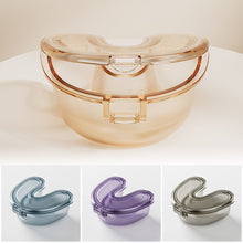 Load image into Gallery viewer, Invisible Braces Storage Box Portable Orthodontic Appliance Transparent Soaking Box Dentures Steel Teeth Denture Storage Box

