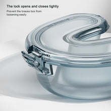 Load image into Gallery viewer, Invisible Braces Storage Box Portable Orthodontic Appliance Transparent Soaking Box Dentures Steel Teeth Denture Storage Box

