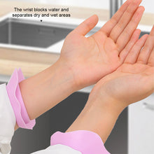 Load image into Gallery viewer, Silicone Makeup Remover Waterproof Wrist Strap Anti Drip Face Wash Anti Moisture Cuffs Children Adult Anti Splash Wristbands
