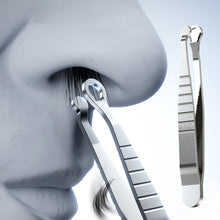 Load image into Gallery viewer, Stainless Steel Manual Nose Hair Trimmer Male Nose Hair Shaving Cleaning Device Nose Hair Trimmer Sweat Hair Trimmer
