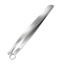 Load image into Gallery viewer, Stainless Steel Nose Hair Clip Round Head Circular Manual Press Type Men's Beard and Nose Hair Clipper
