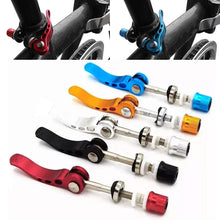 Load image into Gallery viewer, Universal Mountain Bicycle Quick Release Seatpost Clamp Bike Seat Post Tube Clamp Lock Seat Tube Clamp Screw Seat Tube Clip for Road MTB Bike
