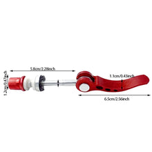 Load image into Gallery viewer, Universal Mountain Bicycle Quick Release Seatpost Clamp Bike Seat Post Tube Clamp Lock Seat Tube Clamp Screw Seat Tube Clip for Road MTB Bike
