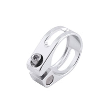 Load image into Gallery viewer, Aluminum Alloy Bicycle Seat Post Clamp Bolt Screw Lock 28.6mm Saddle Seatpost Tube Clamp For MTB Road Bike Fixed Gear
