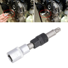 Load image into Gallery viewer, T50 Alternator Pulley Socket Drill Bit Wrench Tool With 33 Teeth Alternator Pulley Center Bolt Remover Socket Wrench Tool
