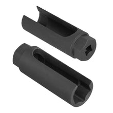 Load image into Gallery viewer, 22mm 1/2" Drive European Standard Car Oxygen Vacuum Lambda Sensor Removal Socket Kit CR-V Steel 8mm 16mm Slot Car Tools
