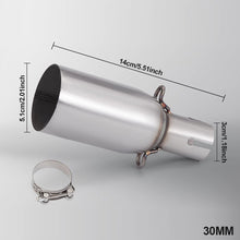 Load image into Gallery viewer, Motorcycle Modification Exhaust Pipe Middle Section 28-45mm Adapter 51mm Exhaust Section Non-destructive Install
