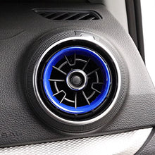 Load image into Gallery viewer, 4Pcs Car Air Outlet Cover Decoration Ring Stickers Decal Instruments for Audi A3 S3 Q2 2014-2020 Auto Interior Accessories
