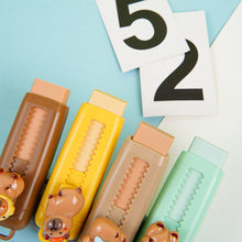 Load image into Gallery viewer, Kawaii Push Pull Capybara Eraser Soft School Supplies Clean Mess Free Stationary Office Student Rubber Eraser For Kids Gift
