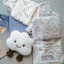 Load image into Gallery viewer, Korea Style Cartoon Fabric Card Holder Bags Mini Storage Pouch Keychain Pendant Charm

