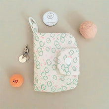 Load image into Gallery viewer, Korea Style Cartoon Fabric Card Holder Bags Mini Storage Pouch Keychain Pendant Charm
