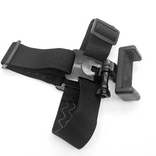Load image into Gallery viewer, Cell Phone Chest Strap Holder Headband Mounting Kit Headband Cell Phone Mounting Bracket
